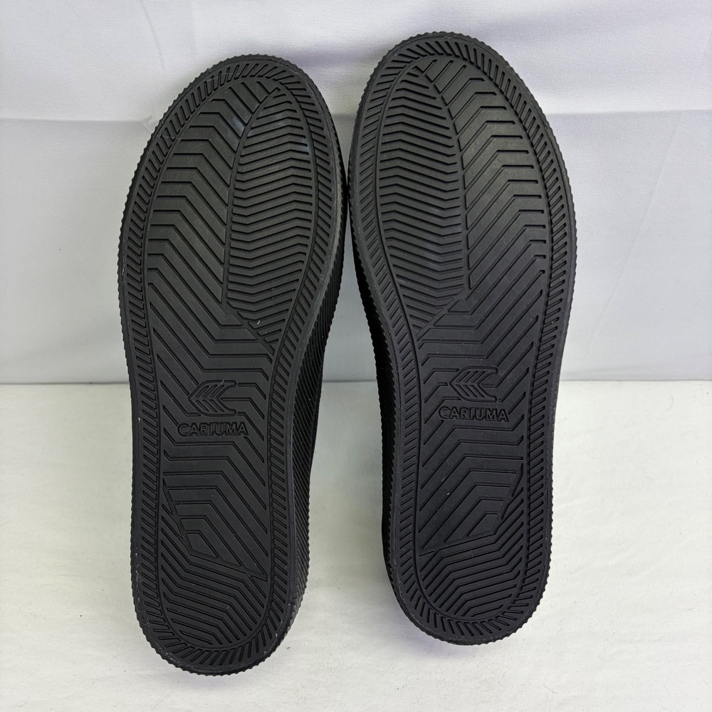 NEW Cariuma OCA Sneaker Black Shoes 10 Women 8.5 Mens Sustainable Canvas Low Top - Picture 4 of 9